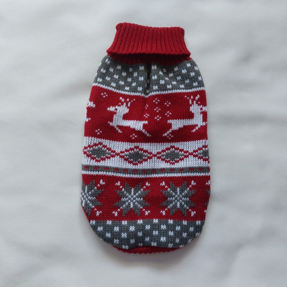 Dog‎ Pet Christmas, Winter Sweater NWOT In Packaging Size 10